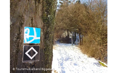 Bigge-Lister-Weg im Winter