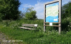 Sagenbank mit Infoschild