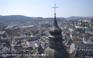 Attendorn, Foto Flycam Sauerland