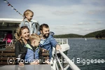 Familie auf dem Schiff - Nahaufnahme