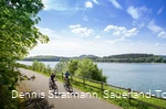 Radfahrer am Biggesee